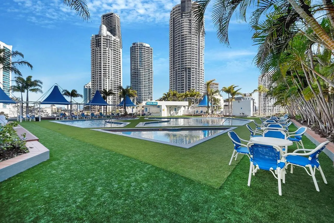 Gold Coast Apartment + Pool + Gym + Views Surfers Paradise